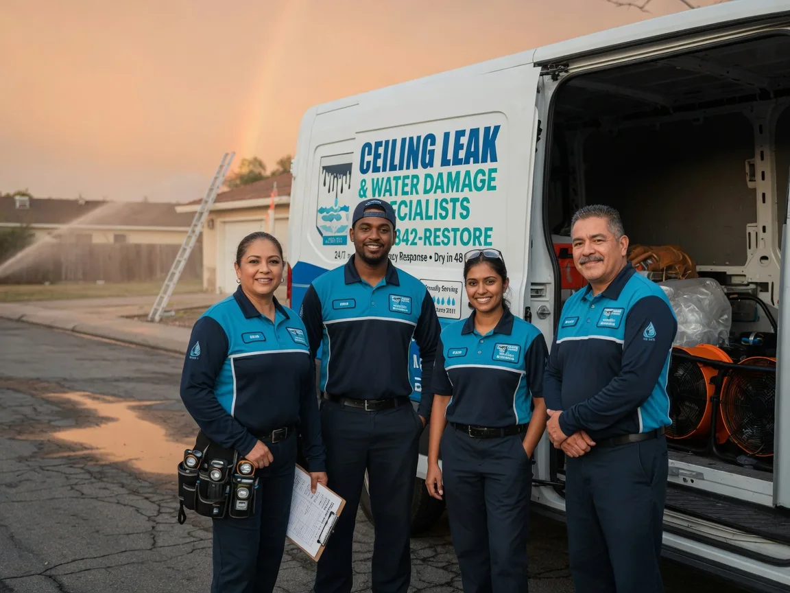 Ceiling Leak Cleanup company in Holly Springs, MS