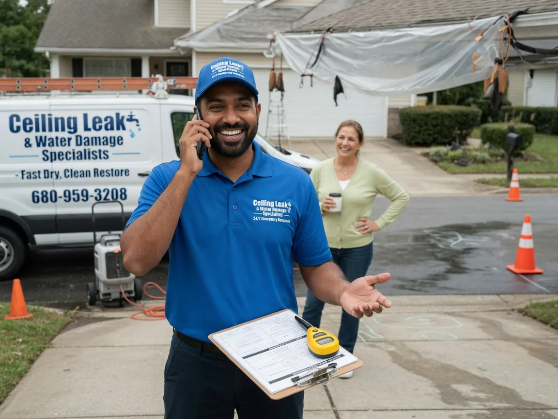 Ceiling Leak Cleanup Holly Springs, MS FAQs